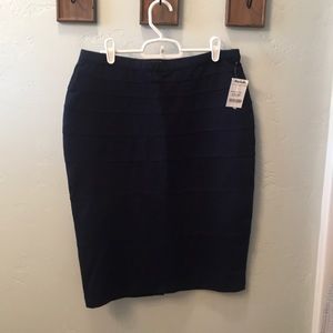 NWT Thalian navy skirt